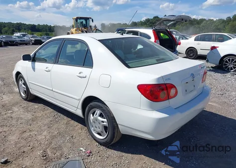 2007 Toyota Corolla Le из США, поврежденный, VIN 2T1BR30E87C842564